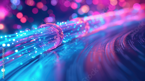 Connection technology of fiber optic cable