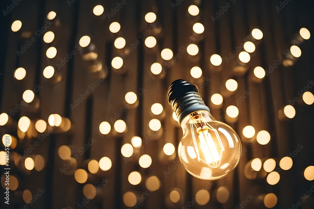 glowing bulb glowing bulb
