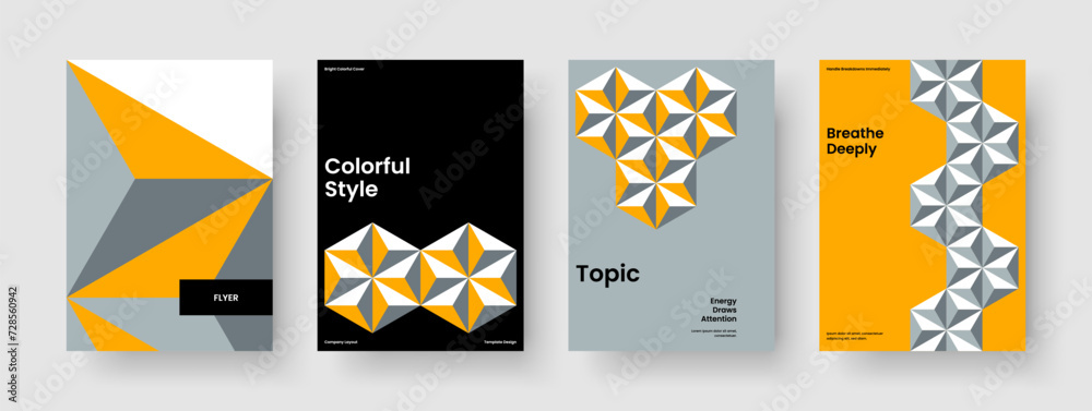 Isolated Poster Design. Abstract Flyer Template. Geometric Report Layout. Business Presentation. Banner. Brochure. Book Cover. Background. Handbill. Portfolio. Notebook. Pamphlet. Leaflet. Catalog