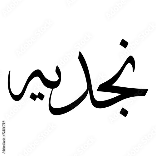 Anjudiya Muslim Girls Name Sulus Font Arabic Calligraphy 