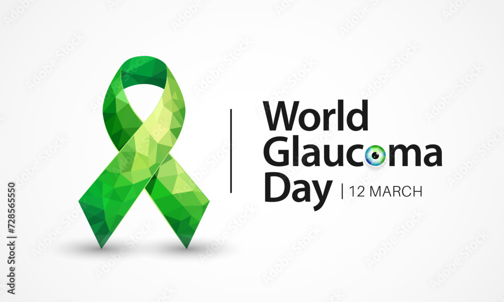 World Glaucoma day is observed every year on March 12, it is a group of eye conditions that damage the optic nerve, the health of which is vital for good vision. Vector illustration World Glaucoma day is observed every year on March 12, it is a group of eye conditions that damage the optic nerve, the health of which is vital for good vision. Vector illustration