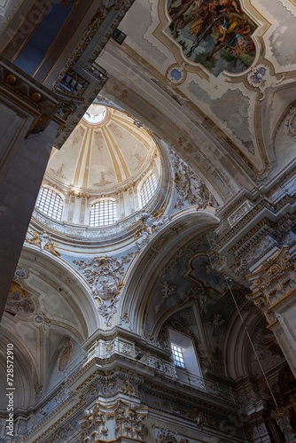 interior of church  Modica