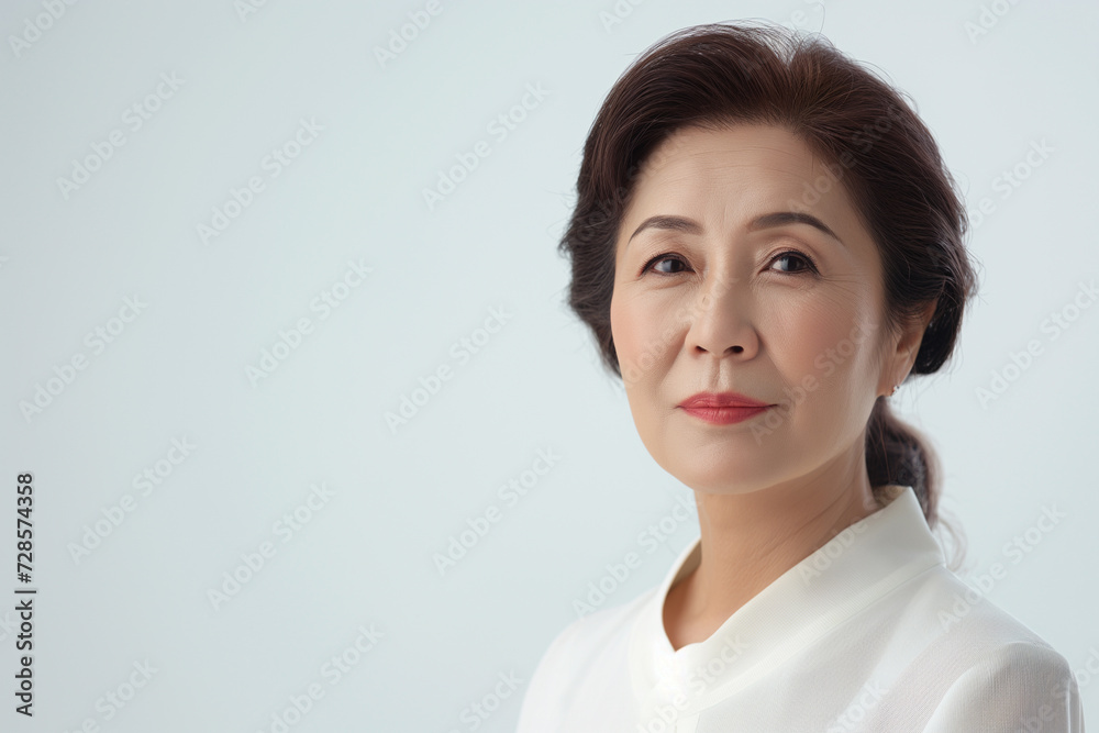 Smiling Businesswoman Portrait: Beauty, Joy, and Confidence in Studio Smiling Businesswoman Portrait: Beauty, Joy, and Confidence in Studio