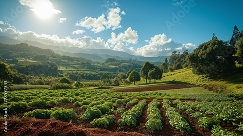 Fields of Vitality  Organic Farming in Full Bloom
