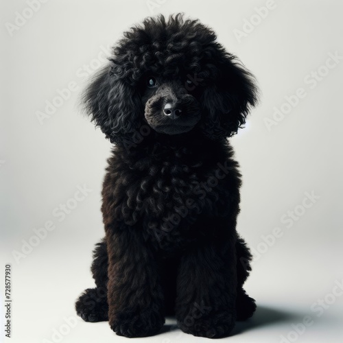 black poodle puppy 