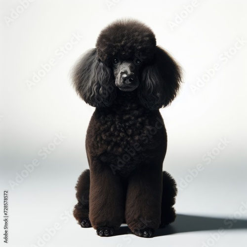 black poodle puppy
