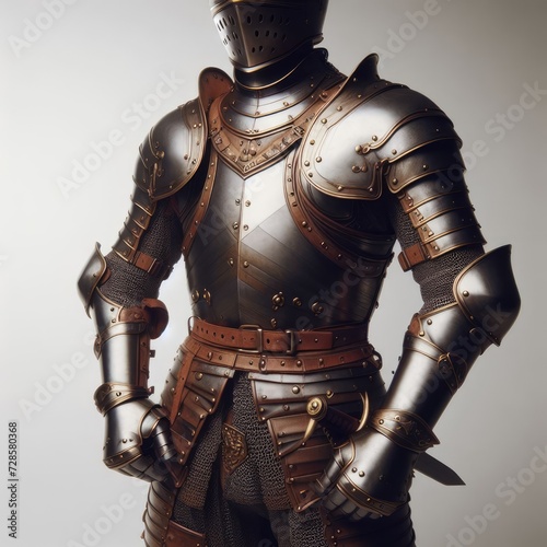 medieval knight in armour 