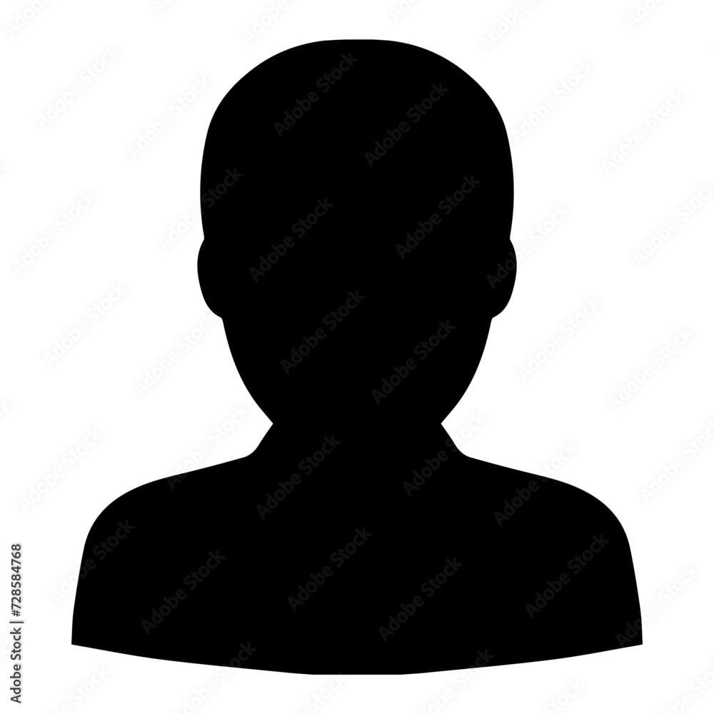 User icon vector. Profile symbol in trendy flat style. Profile vector icon illustration isolated on white background User icon vector. Profile symbol in trendy flat style. Profile vector icon illustration isolated on white background