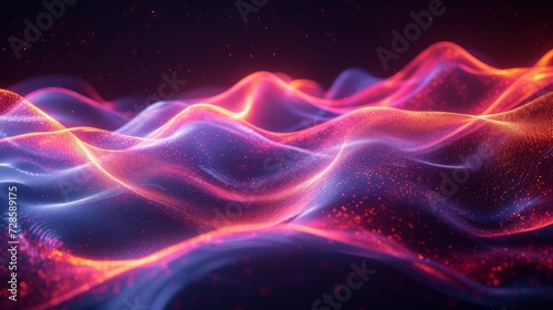 Computer Generated Image of a Wave of Light © Yana