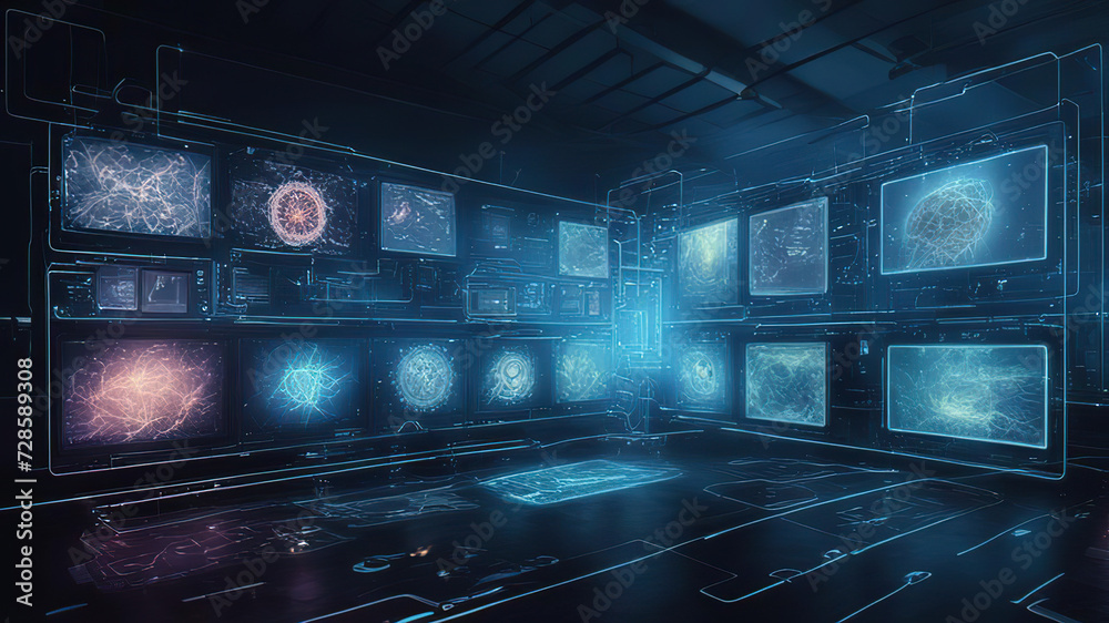 Fototapeta premium interior of a modern house