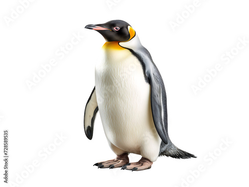 Penguin  isolated on a transparent or white background
