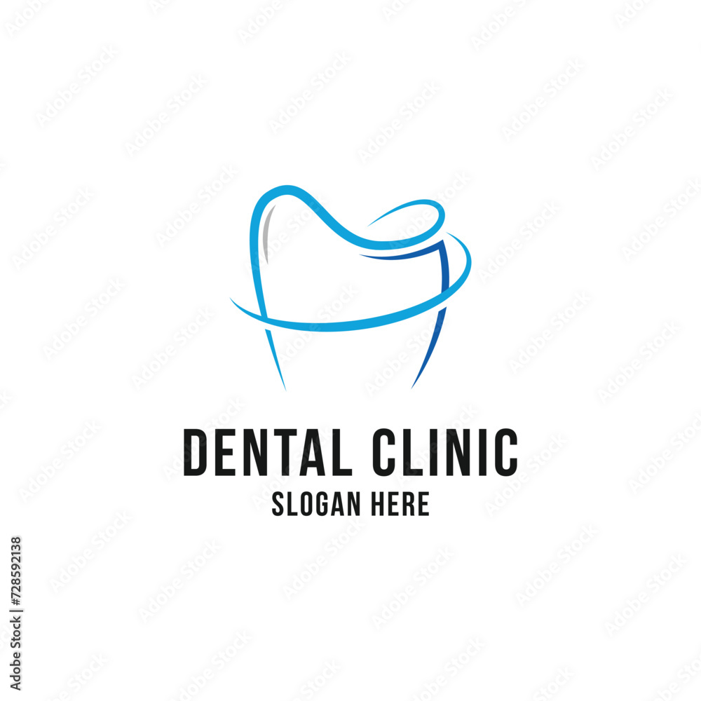 Dental clinic medical logo design concept idea Dental clinic medical logo design concept idea
