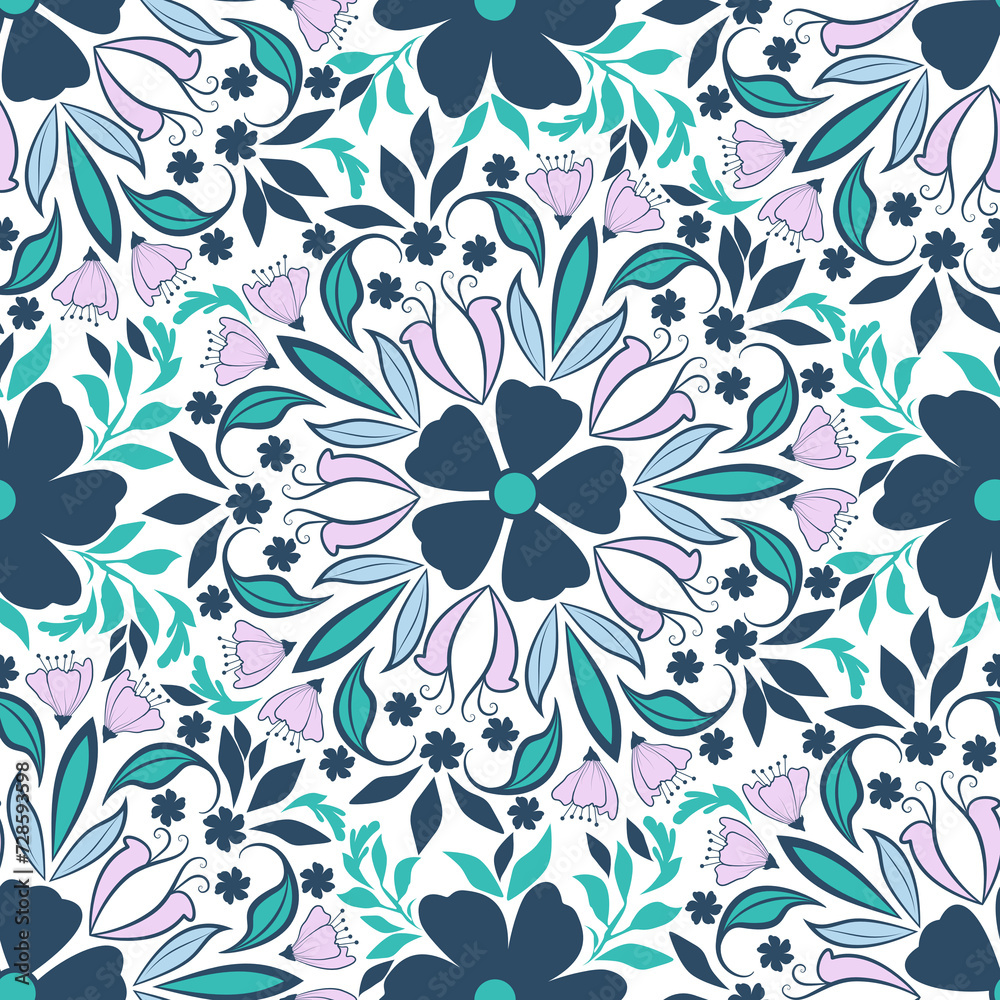 Floral seamless pattern Floral seamless pattern