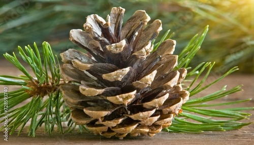 image of pine cone closeup