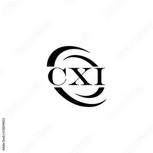  CXI logo. CXI set   C X I design. White CXI letter. CXI  C X I letter logo design. Initial letter CXI letter logo set  linked circle uppercase monogram logo. C X I letter logo vector design.