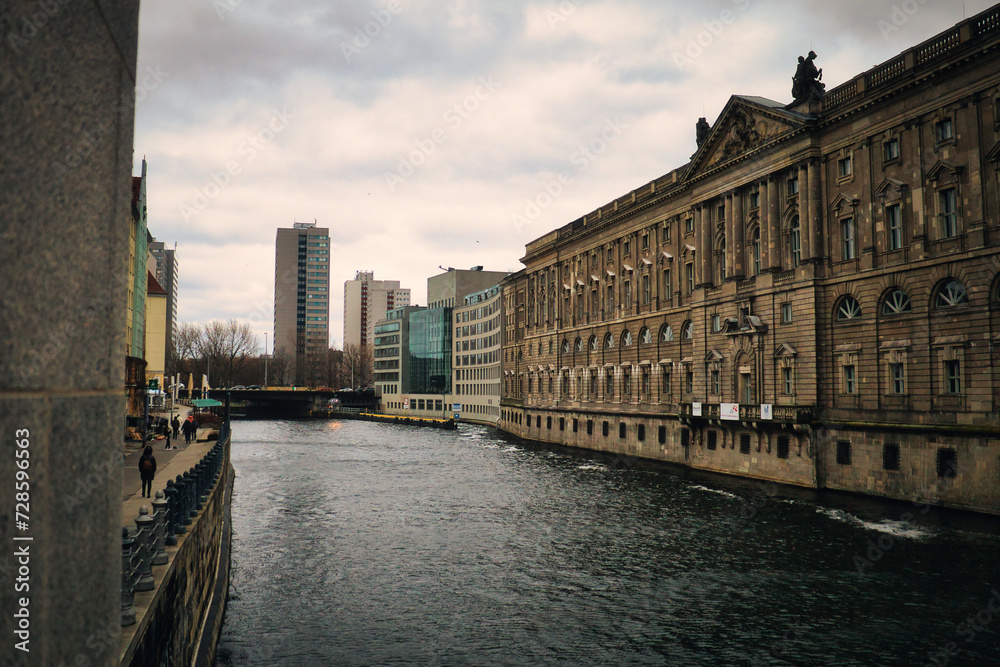 City Canal - Berlin - Germany -  Europe - Spree - Concept - Background - Landscape - River 