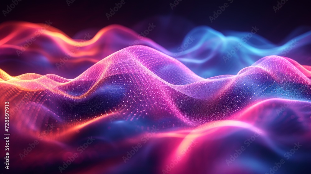 Computer Generated Image of a Wave of Light