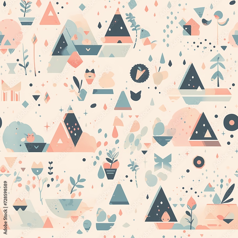 Abstract Geometric Pattern