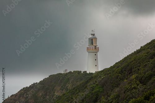 The Cape Otway Lighthouse  the oldest surviving lighthouse on mainland Australia  is seen on the Great Ocean Road in southern Victoria.