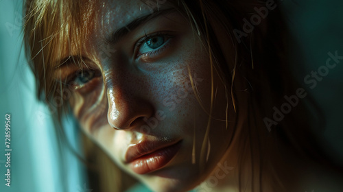 adult woman, age 26, caucas...