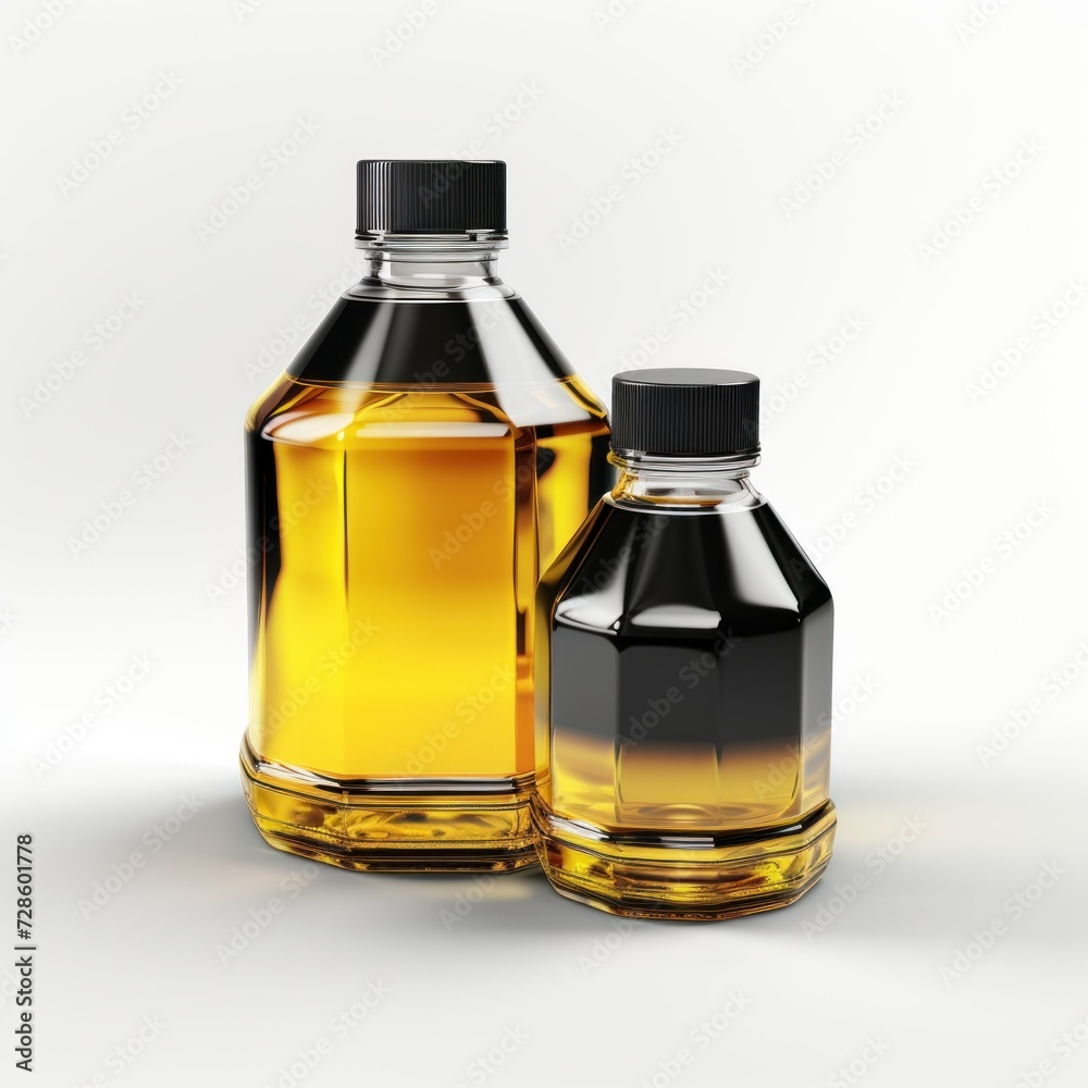 machine oil in transparent plastic bottles machine oil in transparent plastic bottles