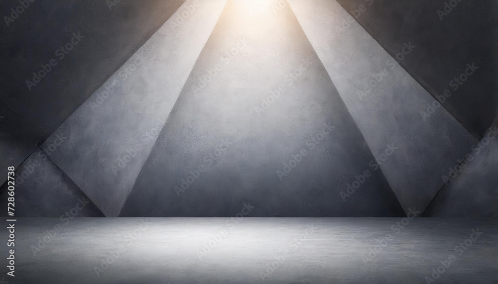 gray background for product presentation with beam of light gray background for product presentation with beam of light
