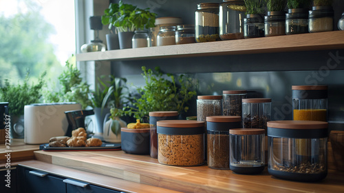 Eco Culinary Haven: Reusable Containers and Composting Delight