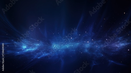 Technology Particle Storm Abstract Background