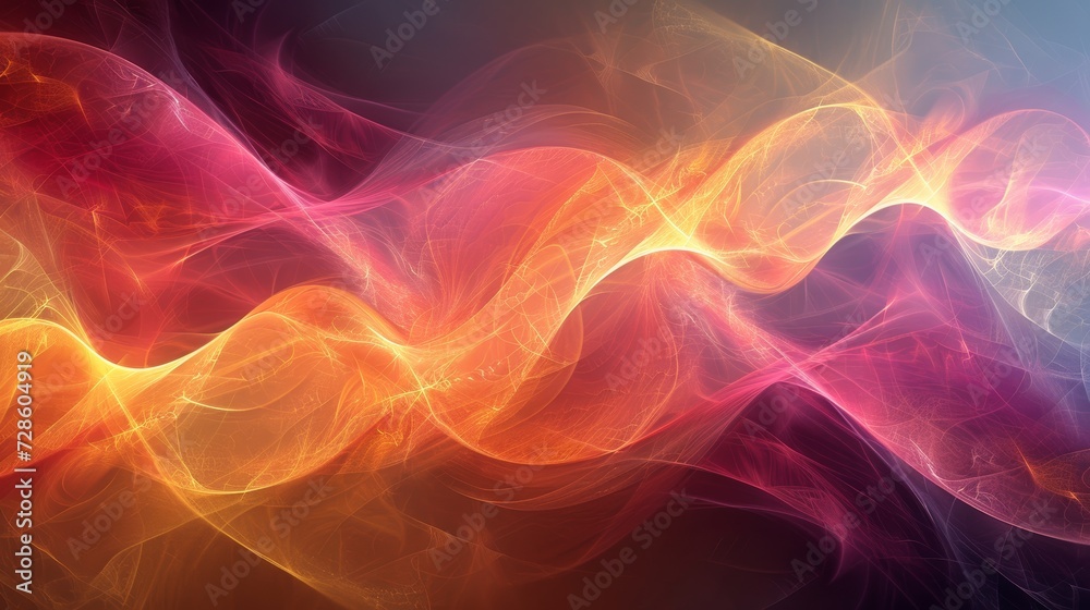 Fototapeta premium An abstract fractal pattern, representing the limitless potential of algorithmic beauty
