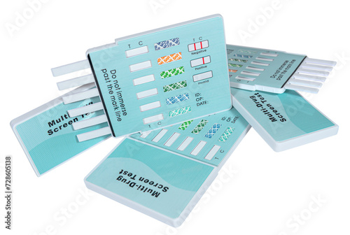 Combined drug screen fast test panels photo