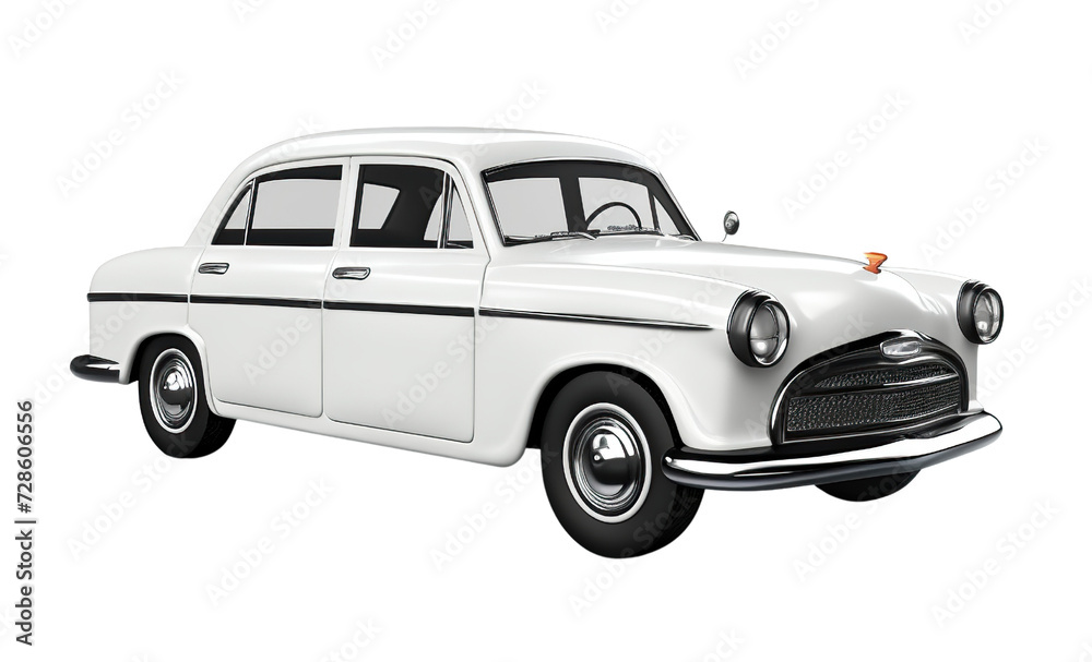 Car isolated on transparent or white background