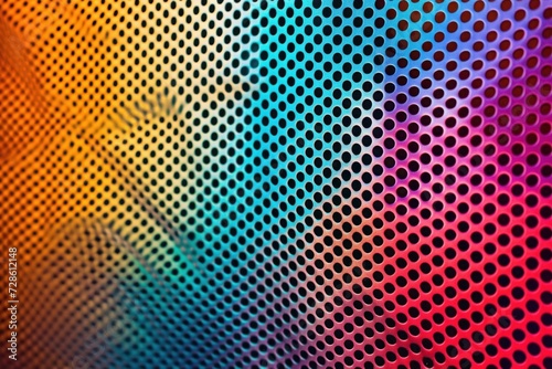 The bright, colorful gradient of this mesh texture adds a dynamic and futuristic feel to contemporary design, colorful background.