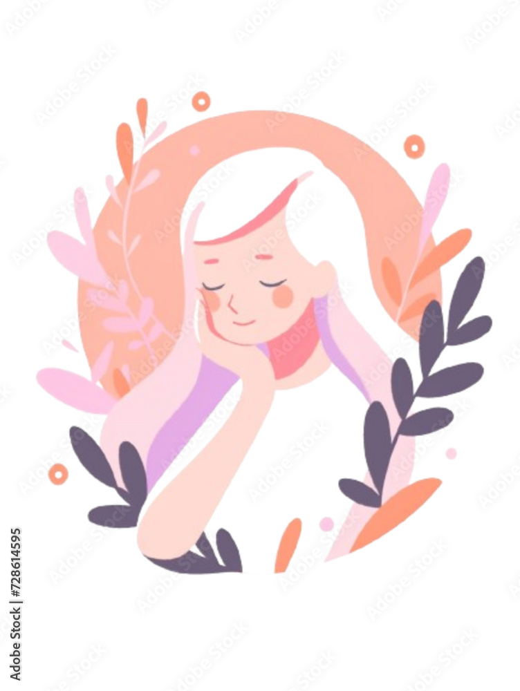 girl very calmed girl very calmed