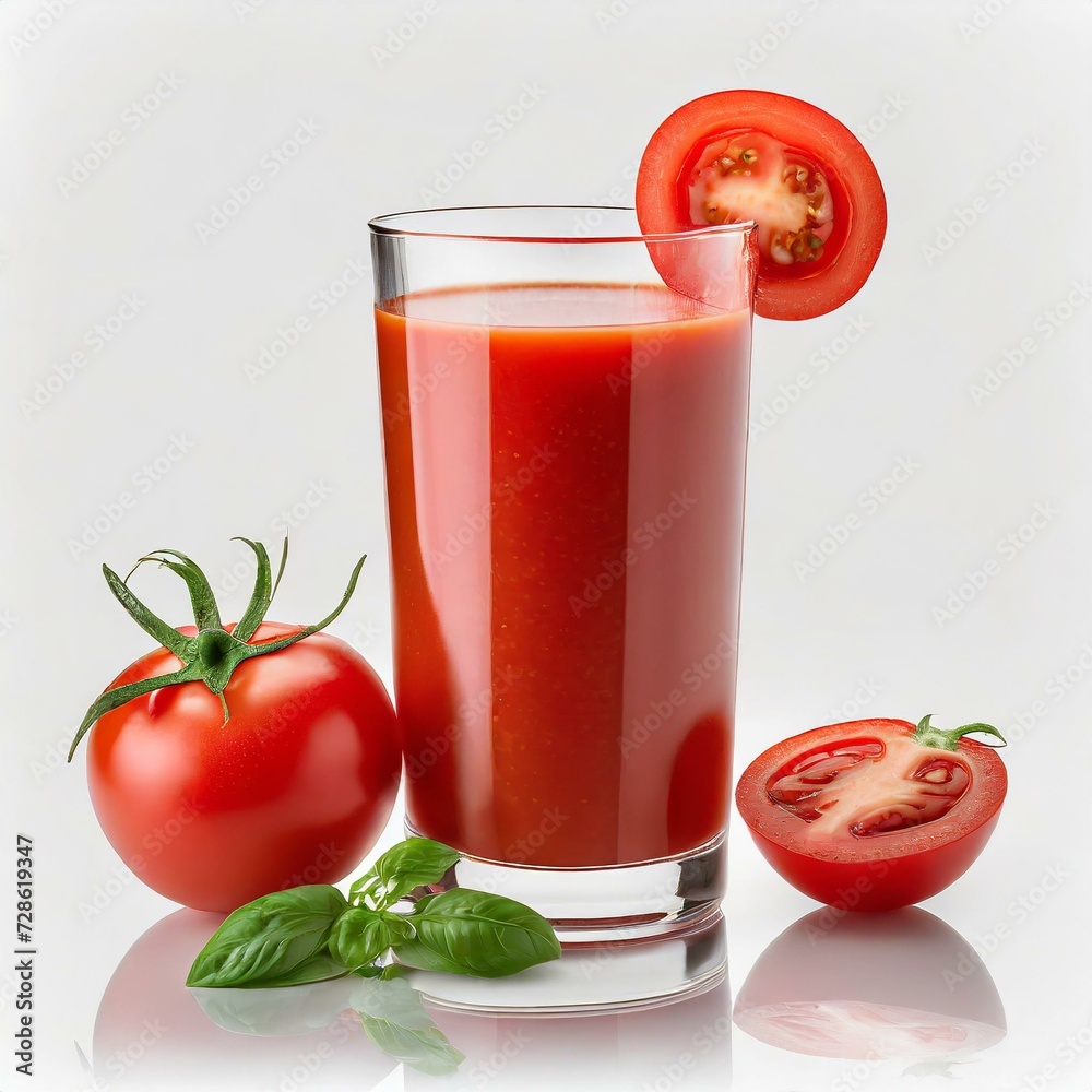 Zesty Tomato Ambrosia: Freshly Squeezed Juice with Aromatic Herbs and Peppercorns Zesty Tomato Ambrosia: Freshly Squeezed Juice with Aromatic Herbs and Peppercorns