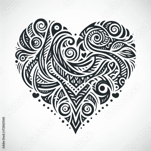  valentine heart tattoo