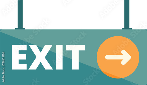 Exit board subway icon cartoon vector. Map transport. Metro platform