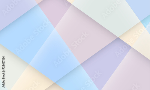 Abstract Delaunay Voronoi trianglify color diagram background vector illustration. Abstract vector geometric background