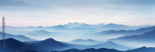 A Tranquil Abstract Of A Misty Mountain, Background Image, Background For Banner, HD © ACE STEEL D