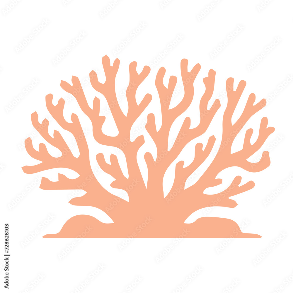 Fototapeta premium Multi Series Coral Sea Icons