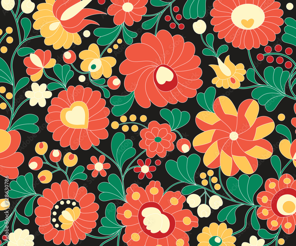 Seamless Floral Wallpaper Seamless Floral Wallpaper