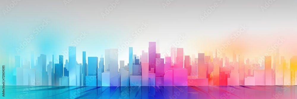 A Vibrant Urban Art Installation Gradient, Background Image, Background For Banner, HD