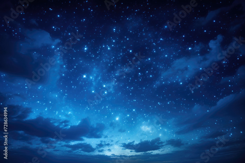 Starry Azure Night © Oulcan