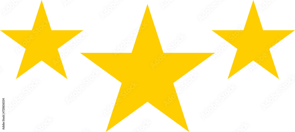 Star shape. Star icon. 5 Five Stars customer product rating review flat icon for apps and websites. Yellow star Rating symbol vector. Star shape. Star icon. 5 Five Stars customer product rating review flat icon for apps and websites. Yellow star Rating symbol vector.