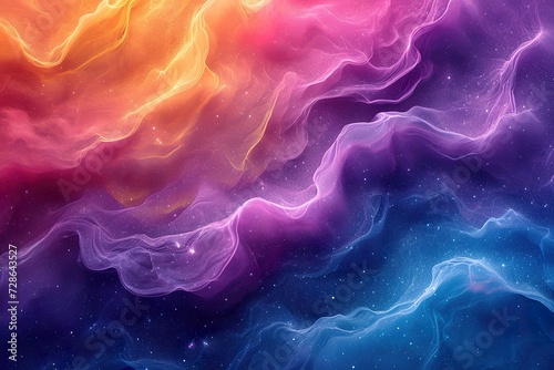 Color Abstract Fluid Texture background lines -
