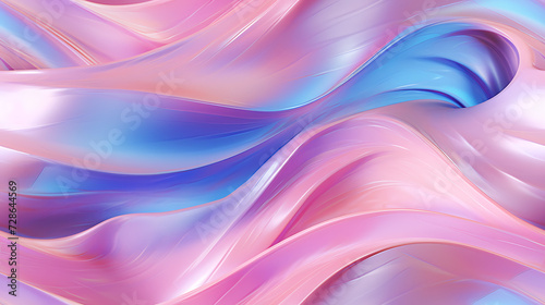 a beautiful closeup of a large surface, in the style of prismatic forms, shiny/glossy, crumpled, rollerwave. - Seamless tile. Endless and repeat print.