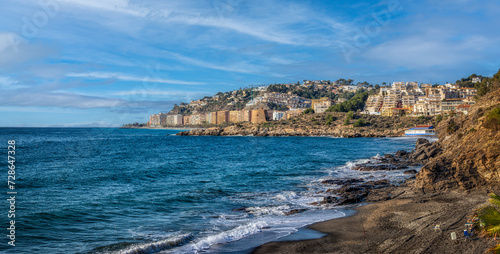 View of  Almuñécar, Spain