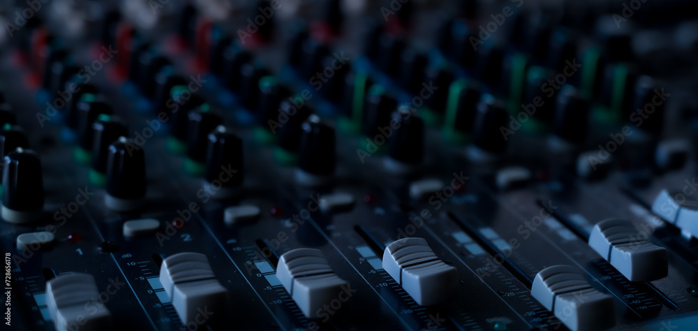 Fototapeta premium close up of mixer