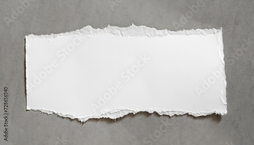 Blank Vintage white torn paper texture background