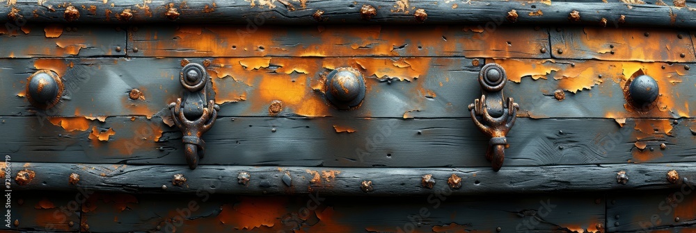 Rough Weathered Wooden Ship Hull Texture, Background Image, Background ...