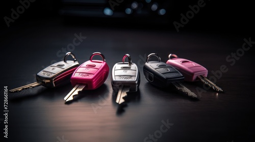 Your car's keys? the most important information you need to learn, in the style of orton effect, photo